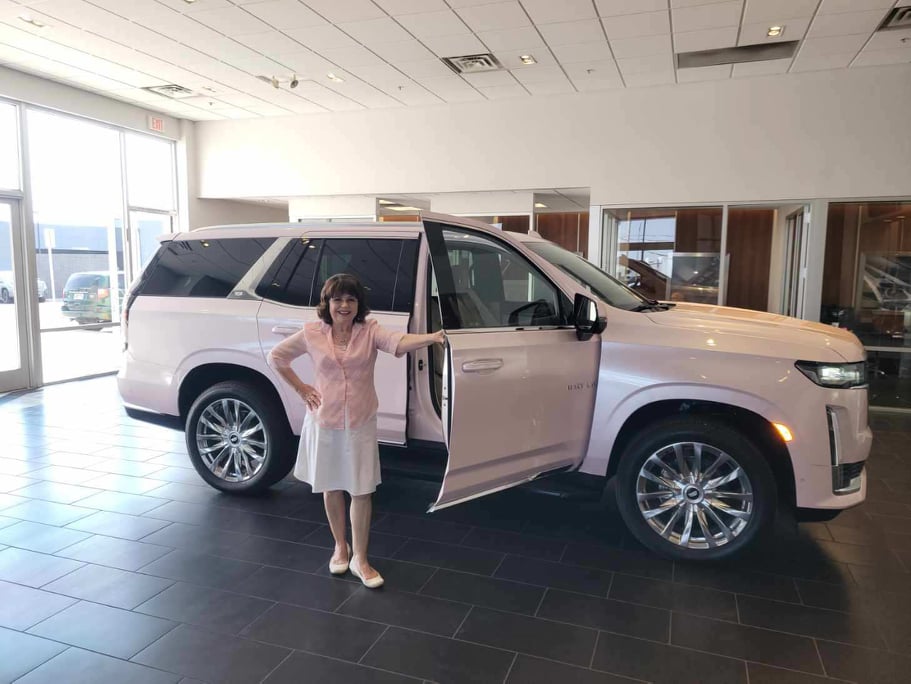 Pink Escalade 1